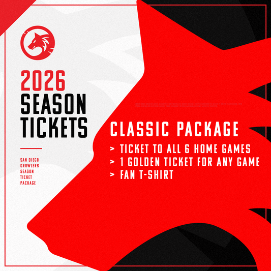 2026 Growlers Season Tickets