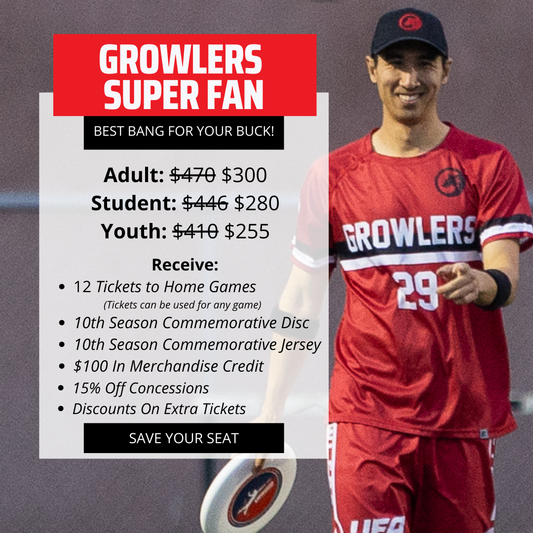 2025 Growlers Season Tickets - Super Fan