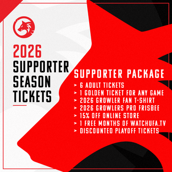 2026 Growlers Supporter Package